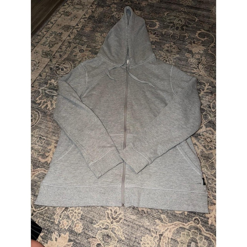 Richer Poorer Men's Full Zip Gray Hoodie Sweatshirt